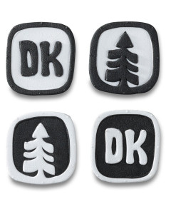 Dakine dk dots stomp black white