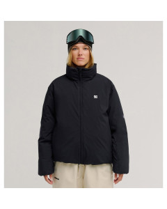Dc shoes w aura puffer 10k jacket black giacca donna snowboard 2027
