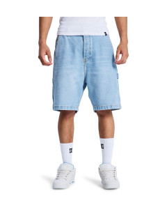 DC Shoes jeans Baggy Denim Carpenter short indigo light bermuda 