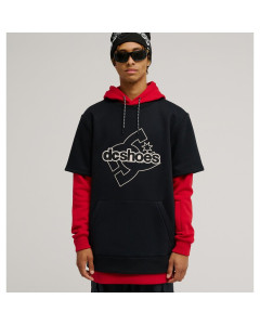 Dc shoes dryden 3 in 1 hoodie black felpa tecnica dwr 2027