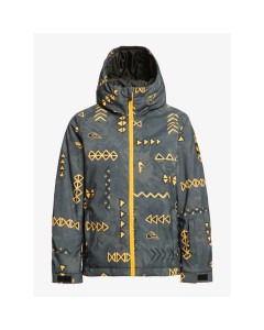 Quiksilver youth morton jacket new trails black 10k 2024