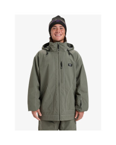 Quiksilver live wire jacket dusty olive 10k giacca snowboard 2026