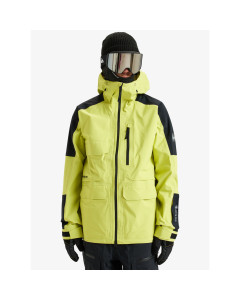 Quiksilver highline pro 3l gore-tex jacket yellow plum 2026 giacca snowboard