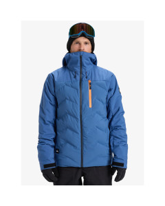 Quiksilver the edge jacket 20k true navy giacca snowboard imbottita 2026