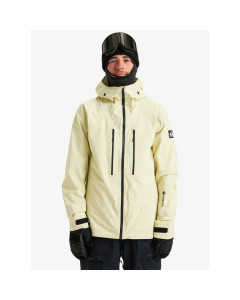 Quiksilver pro path stretch gore-tex jacket pastel yellow 2026 giacca snowboard