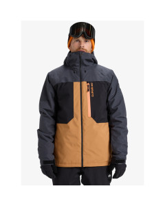 Quiksilver dawson jacket 10k true black giacca snowboard 2026