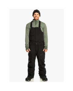 Quiksilver utility bib black pant 2024