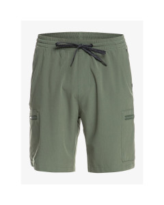 Quiksilver shorts elastic cargo amphibian 19'' thyme