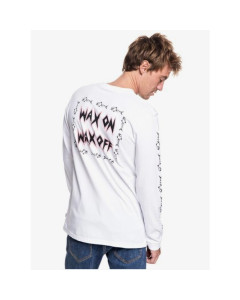 Quiksilver quik bone ls tee white 2020-M