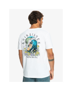 Quiksilver t-shirt the original barrel ss white 2023