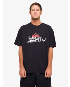 Quiksilver YG Drifter SS tee black t-shirt young guns