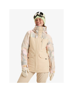 Roxy dawnrae parka jacket pebble swirl giacca snowboard donna 2025