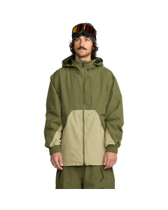 Volcom arthur longo 2l gore-tex jacket dark olive giacca snowboard 2026