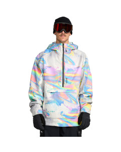 Volcom brighton pullover jacket multi giacca snowboard 15k 2026