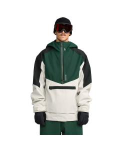 Volcom brighton pullove jacket stone giacca snowboard 15k 2026