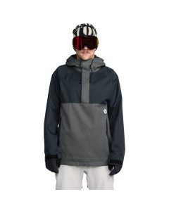 Volcom hossegor 20k pullover jacket black giacca snowboard 2026