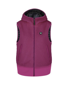 Montura sherpa vest woman vinaccia smanicato donna