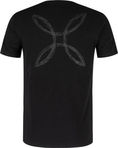 Montura pencil logo t-shirt black maglia