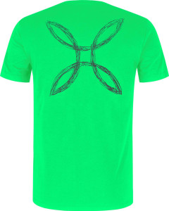 Montura pencil logo t-shirt vibe green maglia