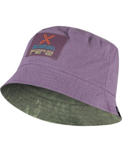 Montura reversible bucket vinaccia verde salvia cappellino