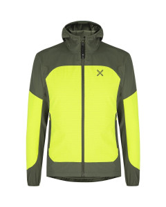 Montura seed hooded jacket verde salvia sunny lime giacca antivento idrorepellente