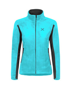 Montura polar style jacket woman turquoise pile giacca donna