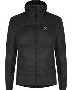 Montura seed hooded jacket black giacca antivento idrorepellente