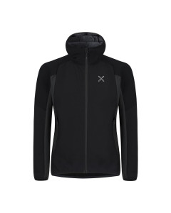 Montura premium wind hoody jacket black antracite giacca 