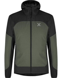 Montura seed hooded jacket verde salvia giacca antivento idrorepellente