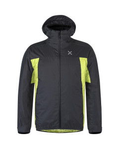 Montura nevis 2.0 jacket antracite sunny lime giacca imbottita