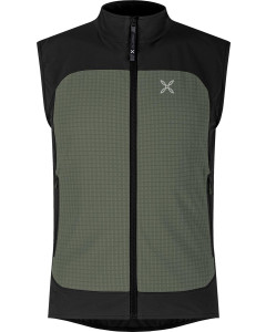 Montura seed vest verde salvia gilet antivento idrorepellente