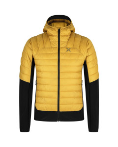 Montura peak hybrid hooded jacket mustard giacca ibrida scialpinismo