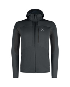 Montura smooth 2 hooded maglia black pile