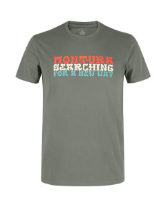 Montura woodstock t-shirt verde salvia delavé maglia