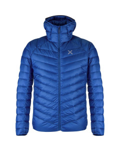 Montura breeze hooded duvet jacket bright blue piumino