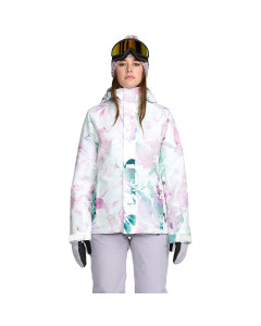 Volcom w's bolt 10k insulated jacket white giacca snowboard donna 2026