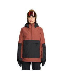Volcom w's harlan pullover 10k jacket henna giacca snowboard donna 2026