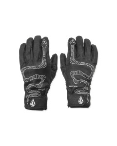 Volcom hipee glove black guanti 2026