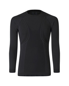 Montura seamless medium maglia black midweight base layer