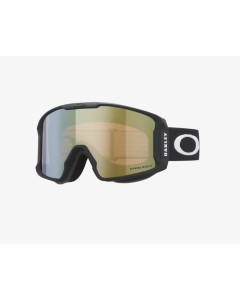 Oakley line miner M matte black prizm sage gold iridium maschera