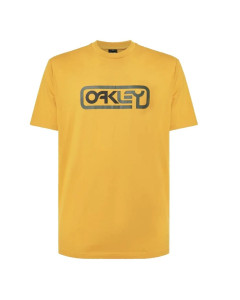 Oakley locked in b1b tee amber yellow t-shirt
