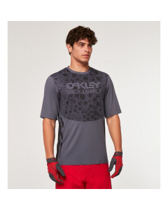 Oakley maven rc ss jersey black frog maglia 2023