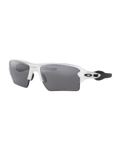 Oakley flak 2.0 xl polished white prizm black polarized