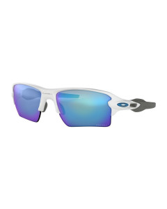 Oakley flak 2.0 xl polished white    prizm sapphire