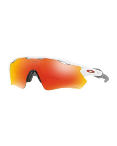 Oakley radar ev path polished white  prizm ruby