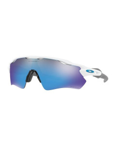 Oakley radar ev path polished white  prizm sapphire