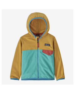 Patagonia baby micro d snap-t fleece jacket fresh teal