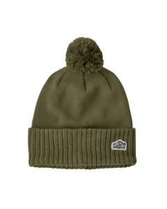 Patagonia powder town beanie Line Logo Ridge Patch: Wyoming Green