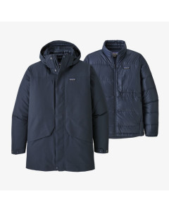 Patagonia tres 3 in 1 parka jacket new navy