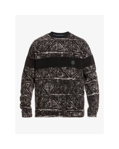 Quiksilver flame on fleece high heritage snow white